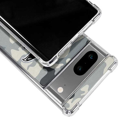 NFL Atlanta Falcons Camo Google Pixel 8a Clear Case